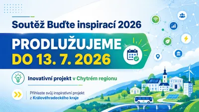 Prodlužujeme soutěž Buďte inspirací 2026 